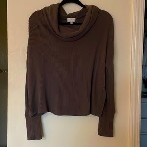 Lucky brand open back sweater
